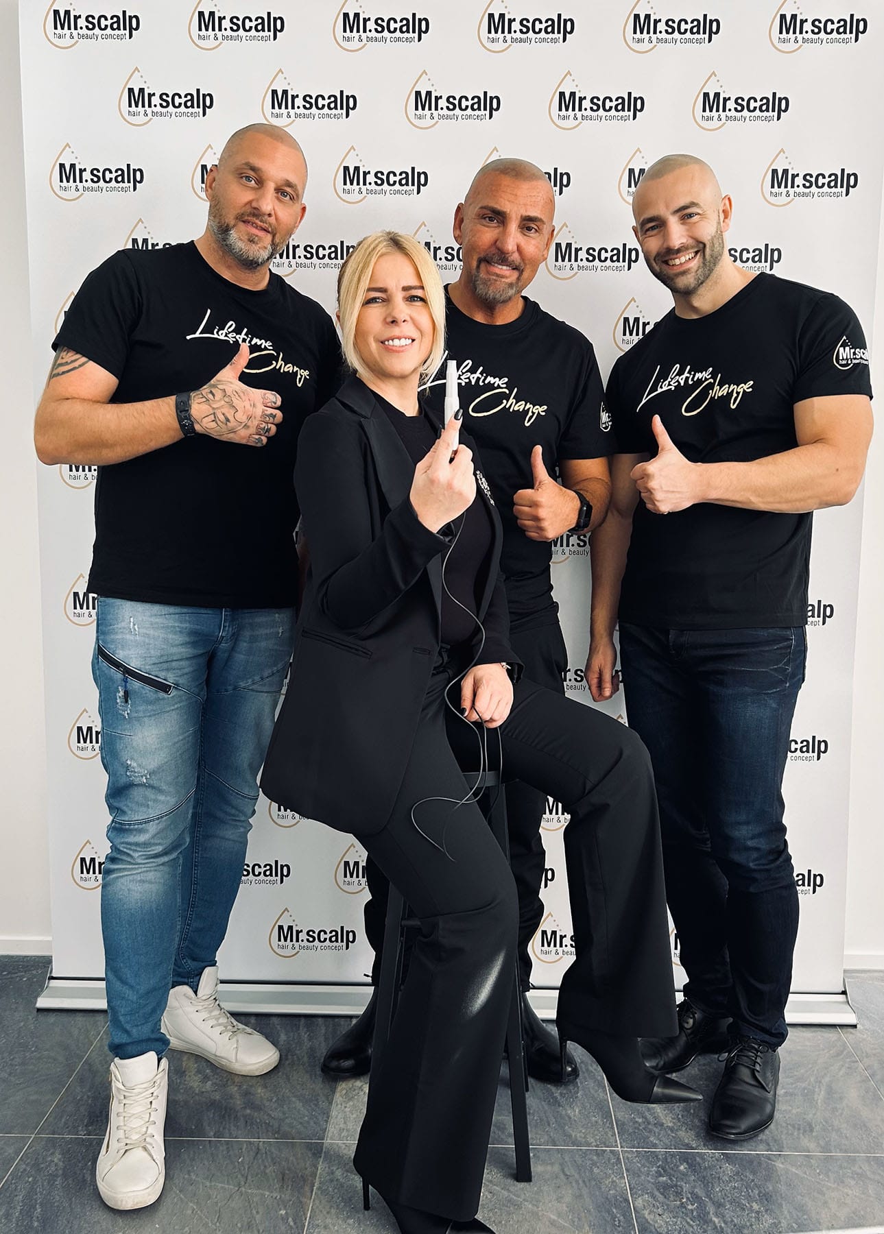 Mister Scalp Zufriedene Kunden